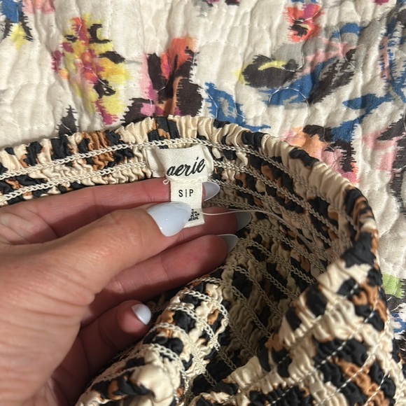 Leopard Print Mini Skirt - Picture 2 of 5